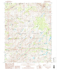 Cooper Peak 1990 topographic map thumbnail