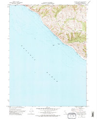 Cooskie Creek 1969 topographic map preview