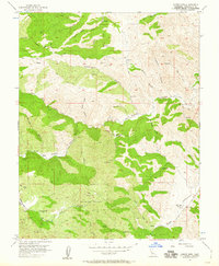 Copper Mtn 1956 topographic map thumbnail