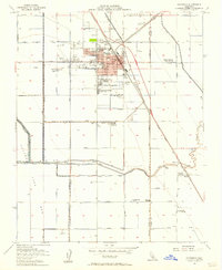 Corcoran 1954 topographic map thumbnail