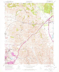 Cordelia 1951 topographic map thumbnail