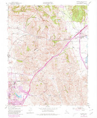 Cordelia 1951 topographic map thumbnail
