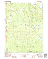 Corders Reservoir 1983 topographic map thumbnail