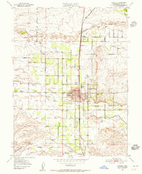 Corning 1951 topographic map thumbnail