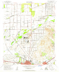 Corona North 1954 topographic map preview