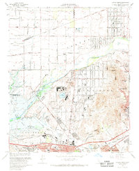 Corona North 1967 topographic map thumbnail