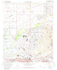 Corona North 1967 topographic map thumbnail