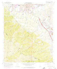 Corona South 1967 topographic map thumbnail