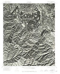 Corona South 1974 topographic map thumbnail