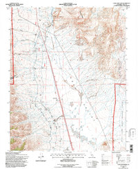 Coso Junction 1994 topographic map thumbnail