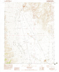 Coso Junction 1982 topographic map thumbnail