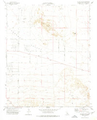 Cougar Buttes 1971 topographic map thumbnail