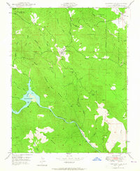 Coulterville 1947 topographic map thumbnail