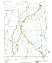 Courtland 1952 topographic map thumbnail