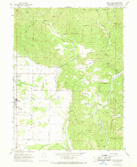 Covelo East 1967 topographic map thumbnail