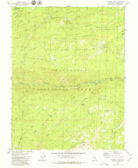 Crandall Peak 1979 topographic map thumbnail