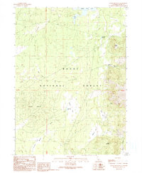 Crank Mountain 1990 topographic map thumbnail
