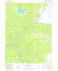 Crescent Mills 1980 topographic map thumbnail