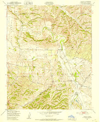 Creston 1948 topographic map thumbnail