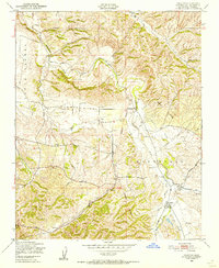 Creston 1948 topographic map thumbnail