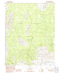 Crestview 1986 topographic map preview