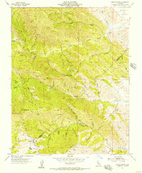 Crevison Peak 1955 topographic map thumbnail
