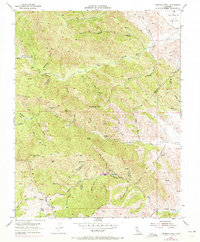 Crevison Peak 1955 topographic map thumbnail