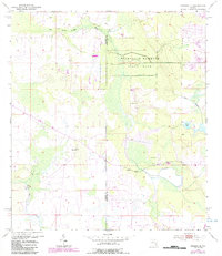 Crewsville 1953 topographic map thumbnail