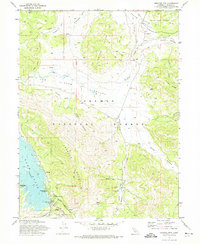 Crocker Mtn 1972 topographic map thumbnail