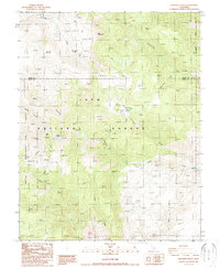 Crooked Creek 1987 topographic map thumbnail