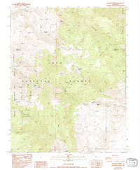 Crooked Creek 1987 topographic map thumbnail