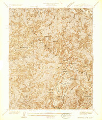 Crystal Lake 1936 topographic map thumbnail