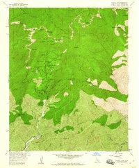 Crystal Lake 1958 topographic map thumbnail
