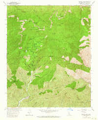 Crystal Lake 1958 topographic map thumbnail