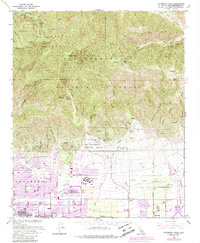 Cucamonga Peak 1966 topographic map thumbnail