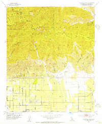 Cucamonga Peak 1953 topographic map thumbnail