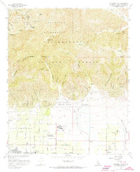 Cucamonga Peak 1966 topographic map thumbnail