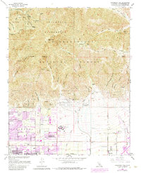 Cucamonga Peak 1966 topographic map thumbnail