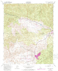 Cuddy Valley 1943 topographic map thumbnail