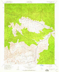 Cuddy Valley 1943 topographic map thumbnail