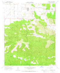 Cummings Mtn 1966 topographic map thumbnail