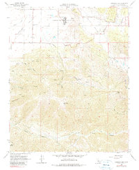 Cummings Mtn 1966 topographic map thumbnail