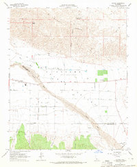 Cuyama 1964 topographic map thumbnail
