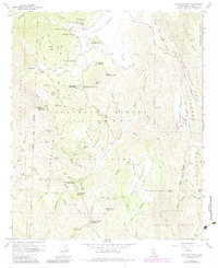 Cuyamaca Peak 1960 topographic map thumbnail