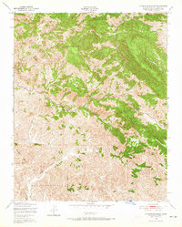 Cypress Mountain 1948 topographic map thumbnail