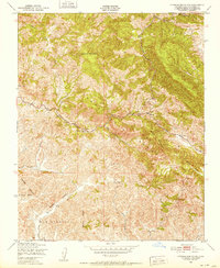 Cypress Mountain 1948 topographic map thumbnail