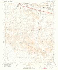 Daggett 1971 topographic map thumbnail