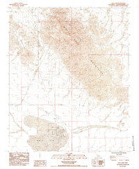 Dale Lake 1985 topographic map thumbnail
