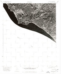 Dana Point 1974 topographic map thumbnail