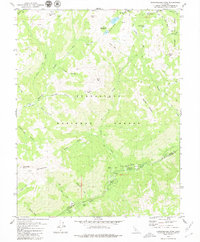 Dardanelles Cone 1979 topographic map thumbnail
